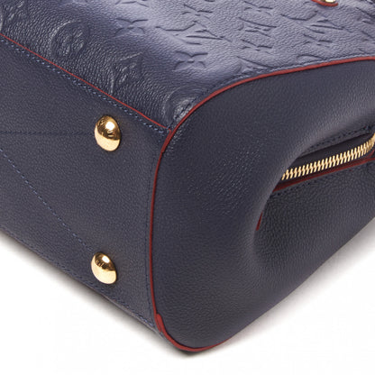 Louis Vuitton Empreinte Montaigne BB Marine Rouge 5 of 7