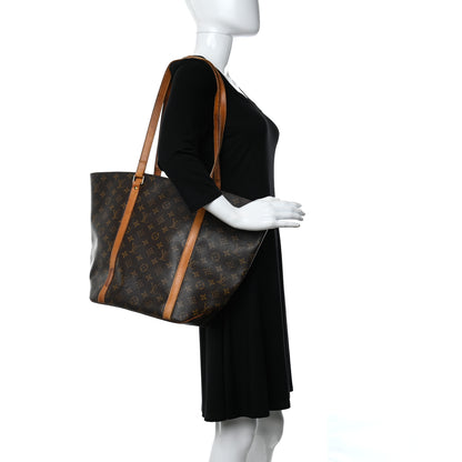 Louis Vuitton Monogram Sac Shopping Tote 2 of 21