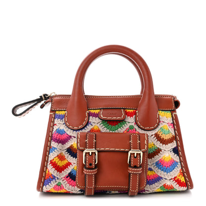 Chloe Buffalo Cashmere Knit Mini Edith Tote Multicolor 1 of 10