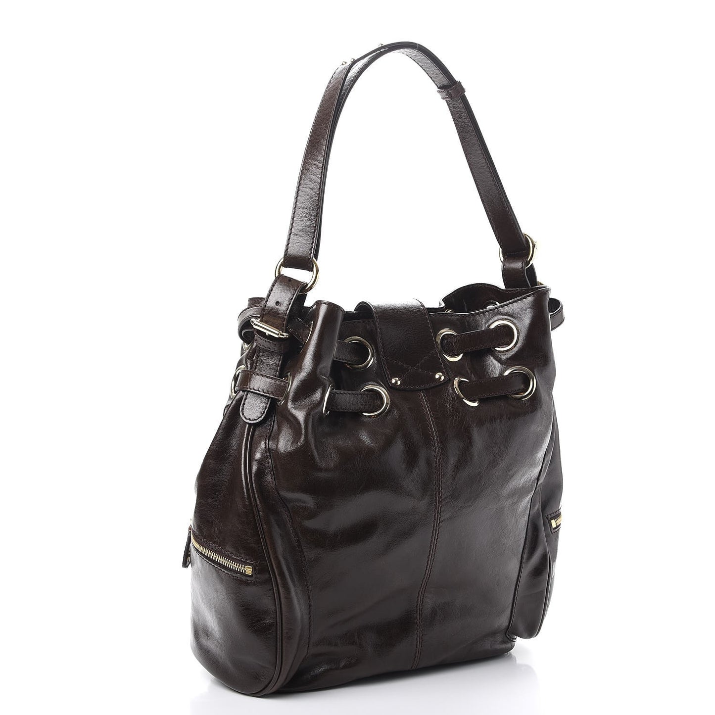 Calfskin Ramona Hobo Brown