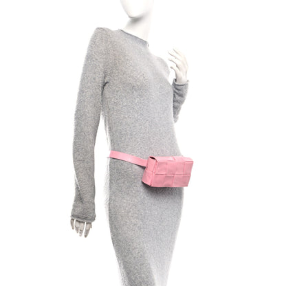 Bottega Veneta Paper Calfskin Intrecciato Cassette Belt Bag Ribbon 2 of 11