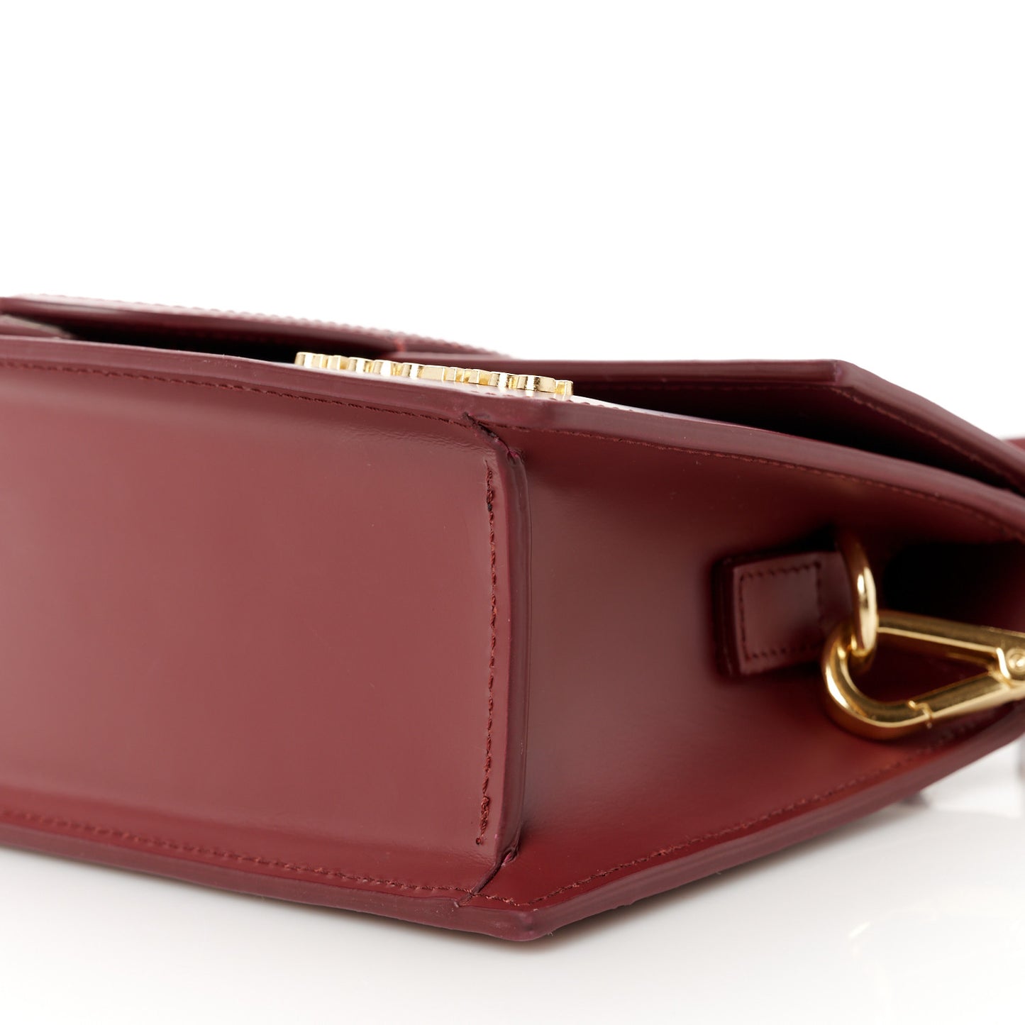Smooth Calfskin Le Grand Bambino Dark Burgundy