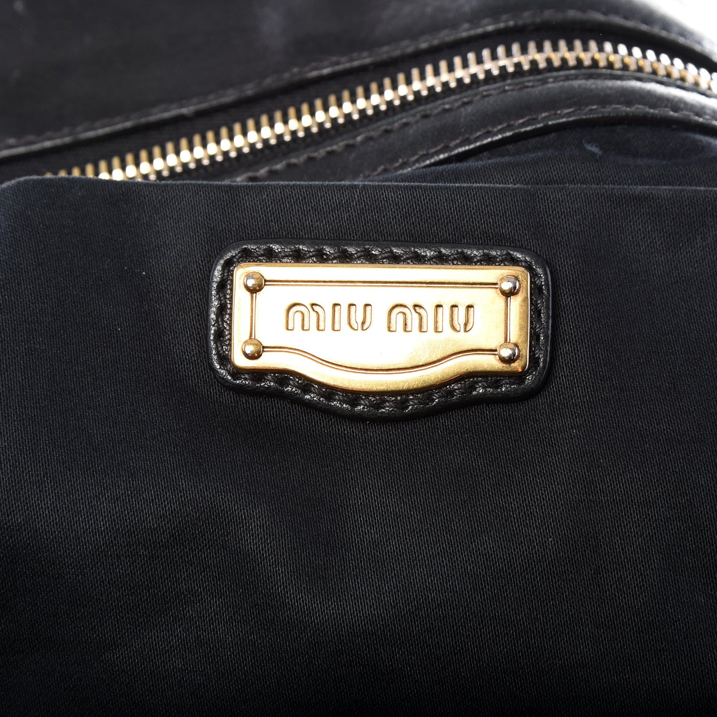 Nappa Fringe Hobo Black