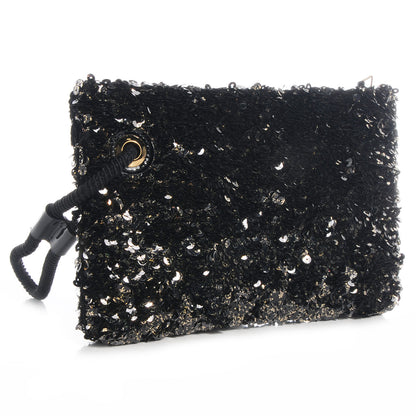 Louis Vuitton Sequin Pochette Rococo Black 3 of 7