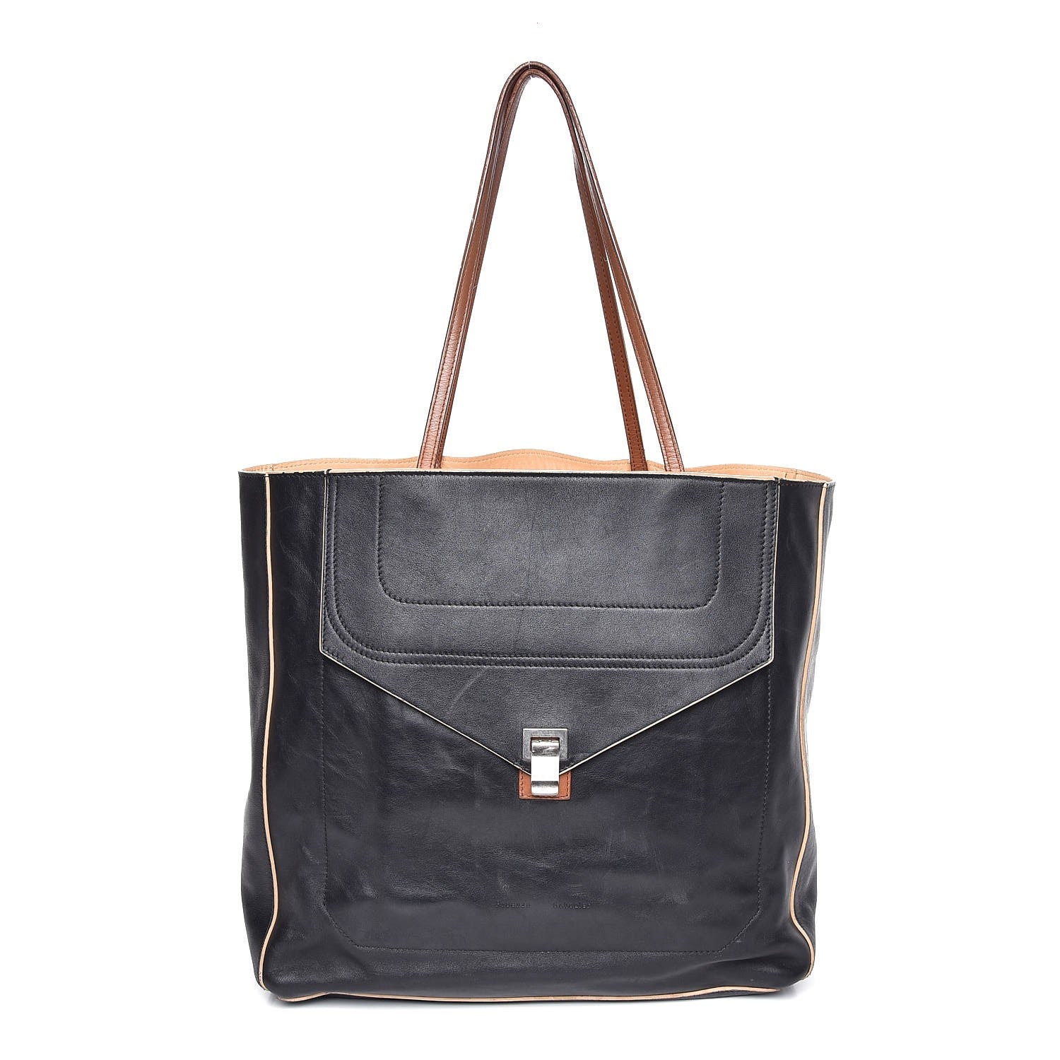 Proenza Schouler Soft Calfskin PS1 Convertible Tote Black 1 of 24