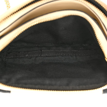 Fendi Vitello Grace Matte Bi-Color Easy Baguette Uovo Black 5 of 13
