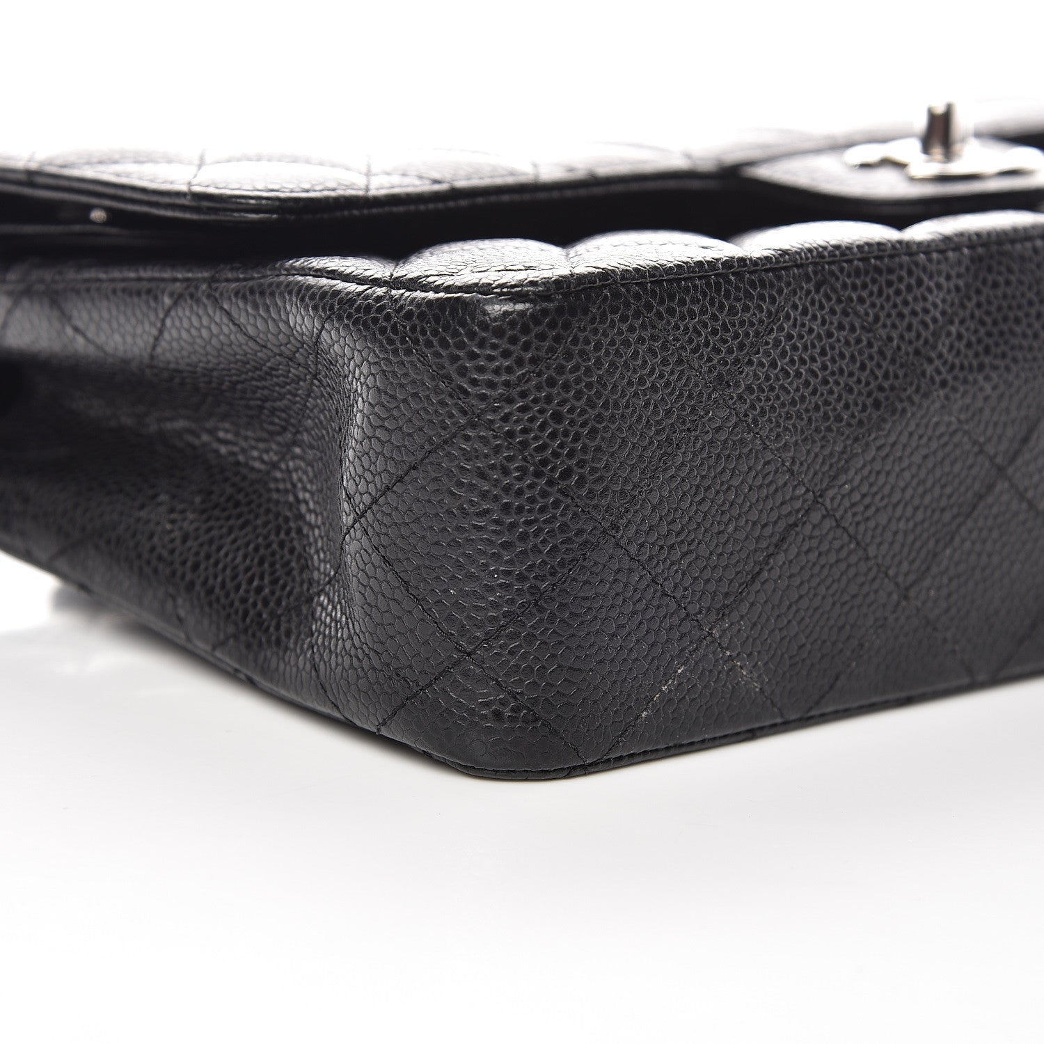 Chanel Caviar Quilted Medium Double Flap Black 5 of 14