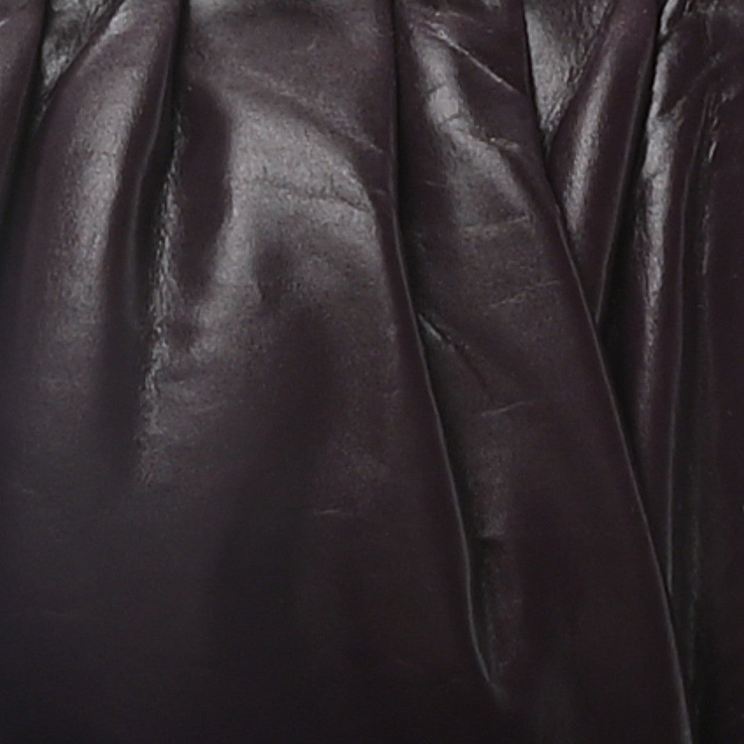 Foulard Intrecciato Pleated Medium Arco Tote Dark Mystic