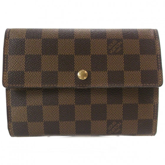 Louis Vuitton Damier Ebene Porte Tresor Etui Papier Wallet 1 of 6