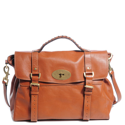 Mulberry Soft Buffalo Leather Oversized Alexa Oak 1 of 13