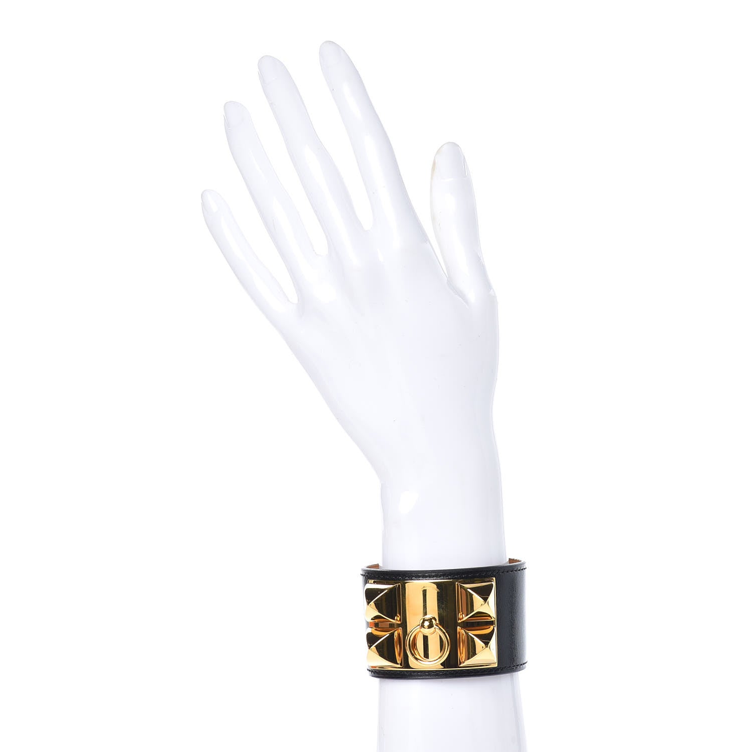 Hermes Box Collier De Chien CDC Bracelet S Black 2 of 7