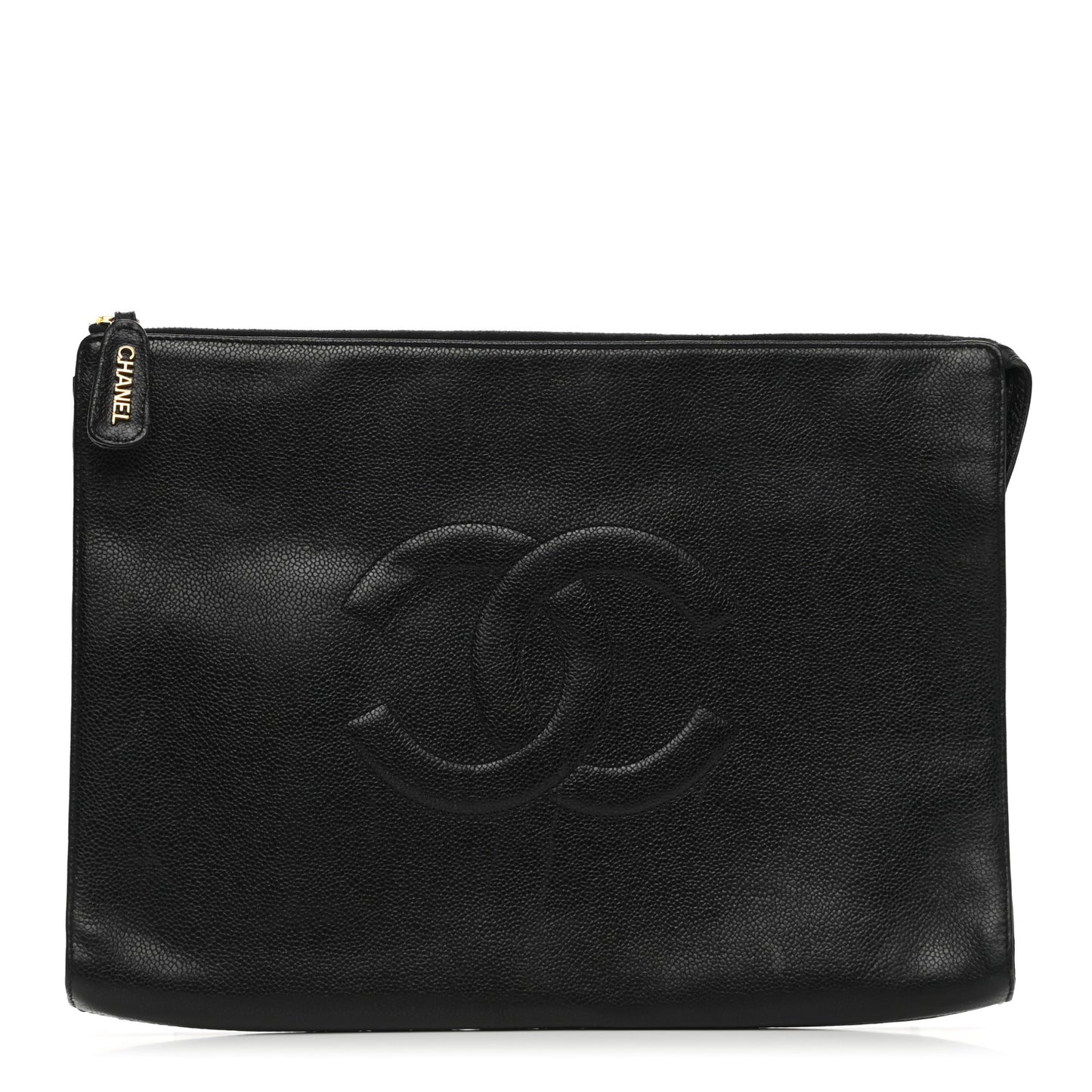 Caviar Large Timeless CC Cosmetic Pouch Black