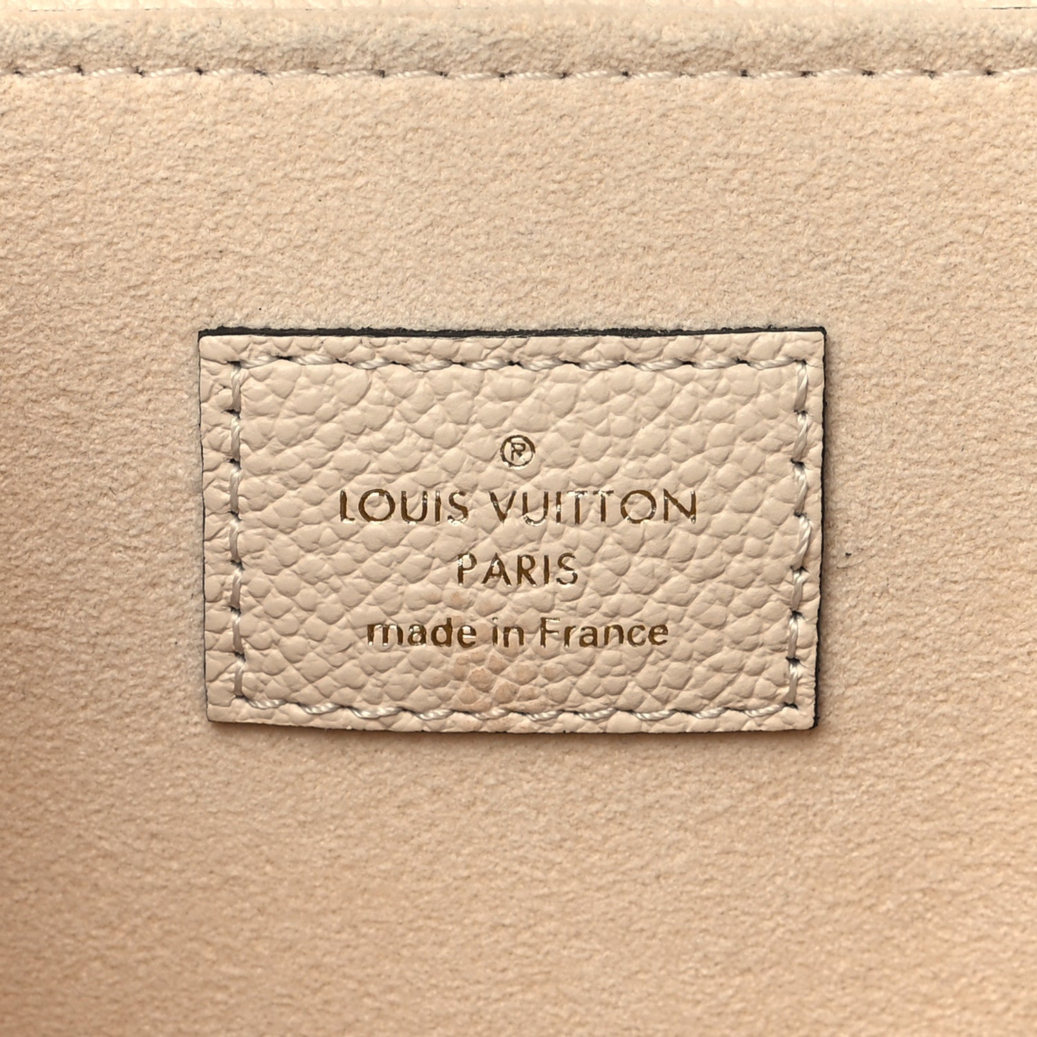 Louis Vuitton Empreinte Monogram Giant Pochette Metis Creme Bois de Rose 7 of 9