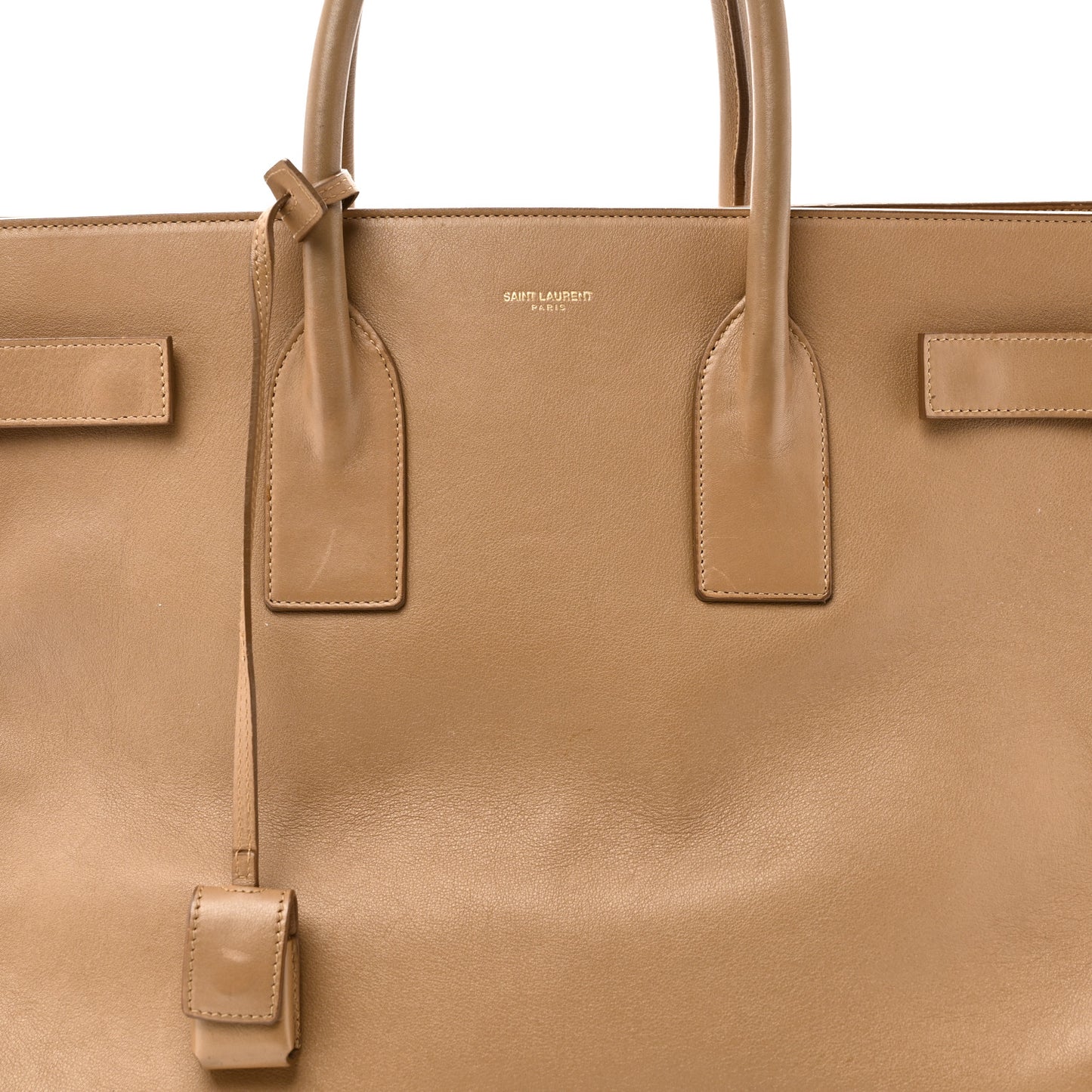 Calfskin Large Sac de Jour Carryall Tan