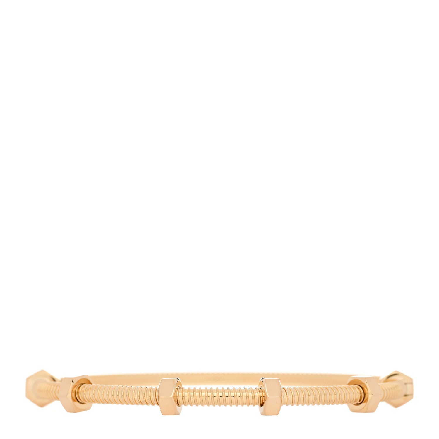 Cartier 18K Yellow Gold Ecrou de Cartier Bracelet 18 1 of 4