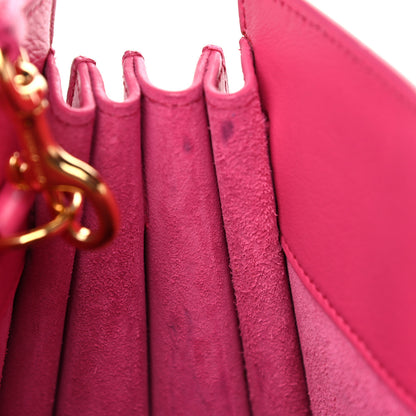 Saint Laurent Calfskin Nano Sac De Jour Lipstick Fuchsia 13 of 19