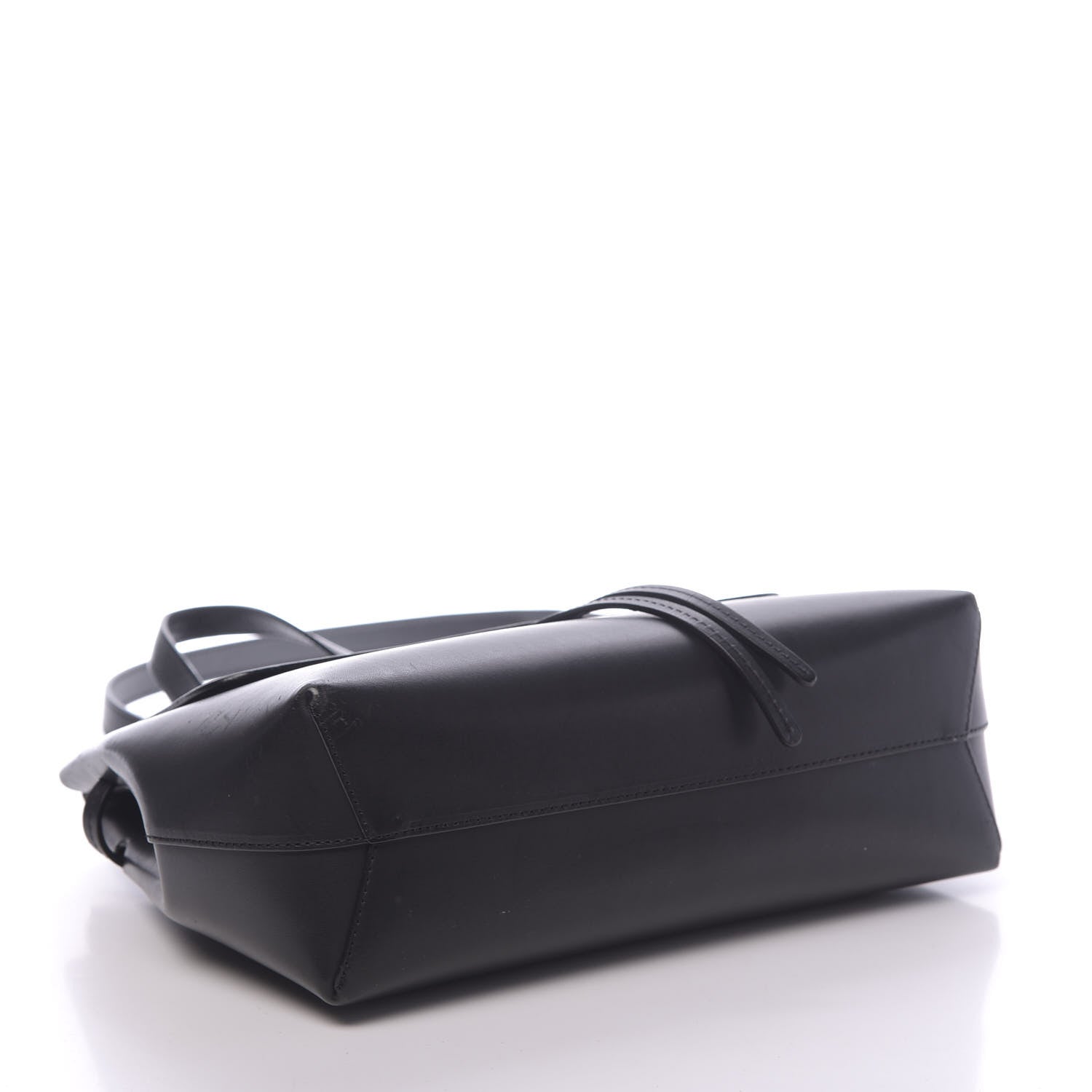 Mansur Gavriel Calfskin Mini Lady Bag Black Argento 3 of 16