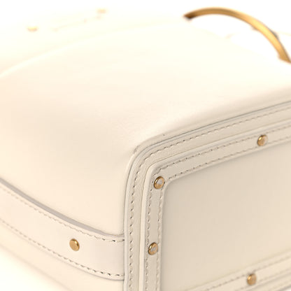 Chloe Smooth Calfskin Mini Roy Bucket Bag Natural White 9 of 12