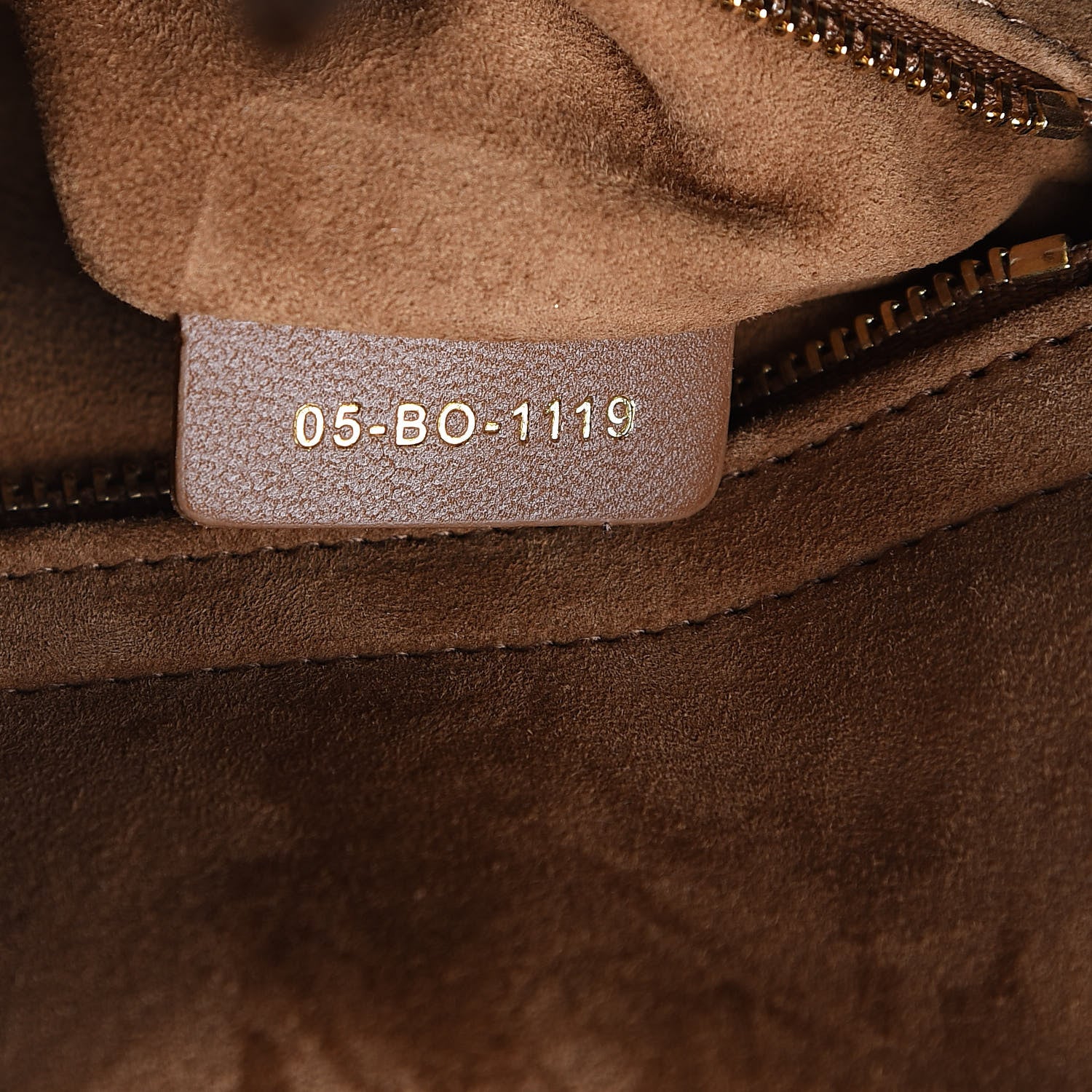 Christian Dior Lambskin Cannage Large Lady Dior Tan 7 of 9