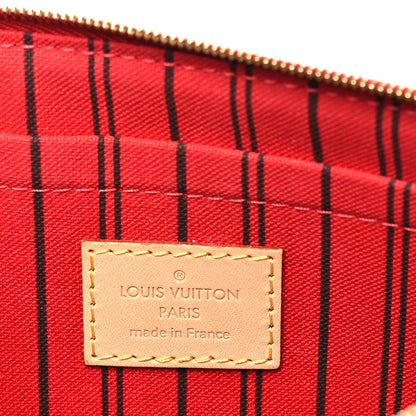 Louis Vuitton Monogram Neverfull MM GM Pochette Cherry 6 of 9