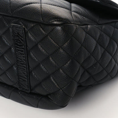 Chanel Caviar Quilted Coco Casual Flap Black 10 of 12