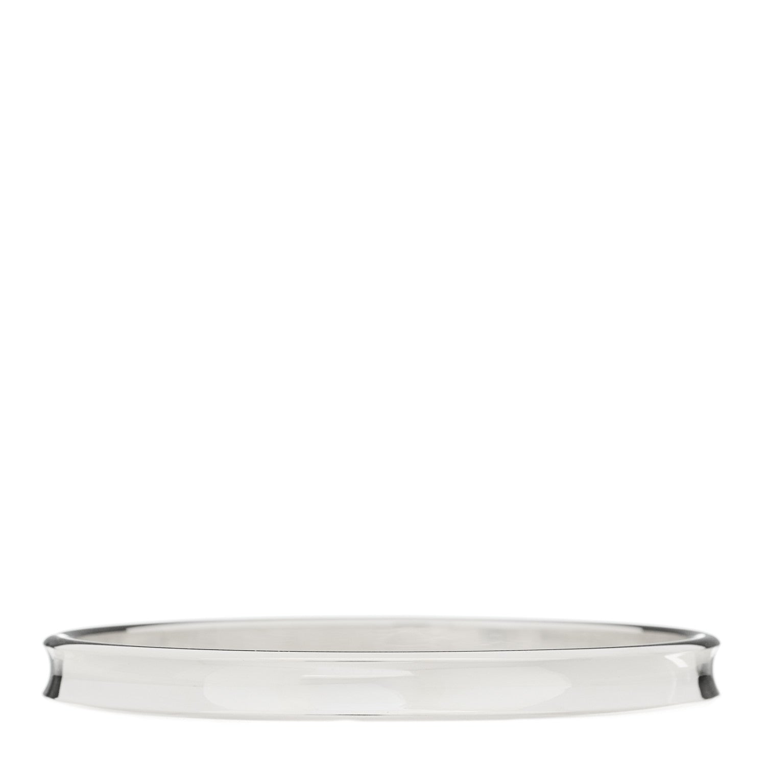 Tiffany Sterling Silver Narrow 1837 Bangle Bracelet 2 of 3