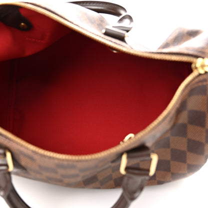 Louis Vuitton Damier Ebene Speedy Bandouliere 30 5 of 11