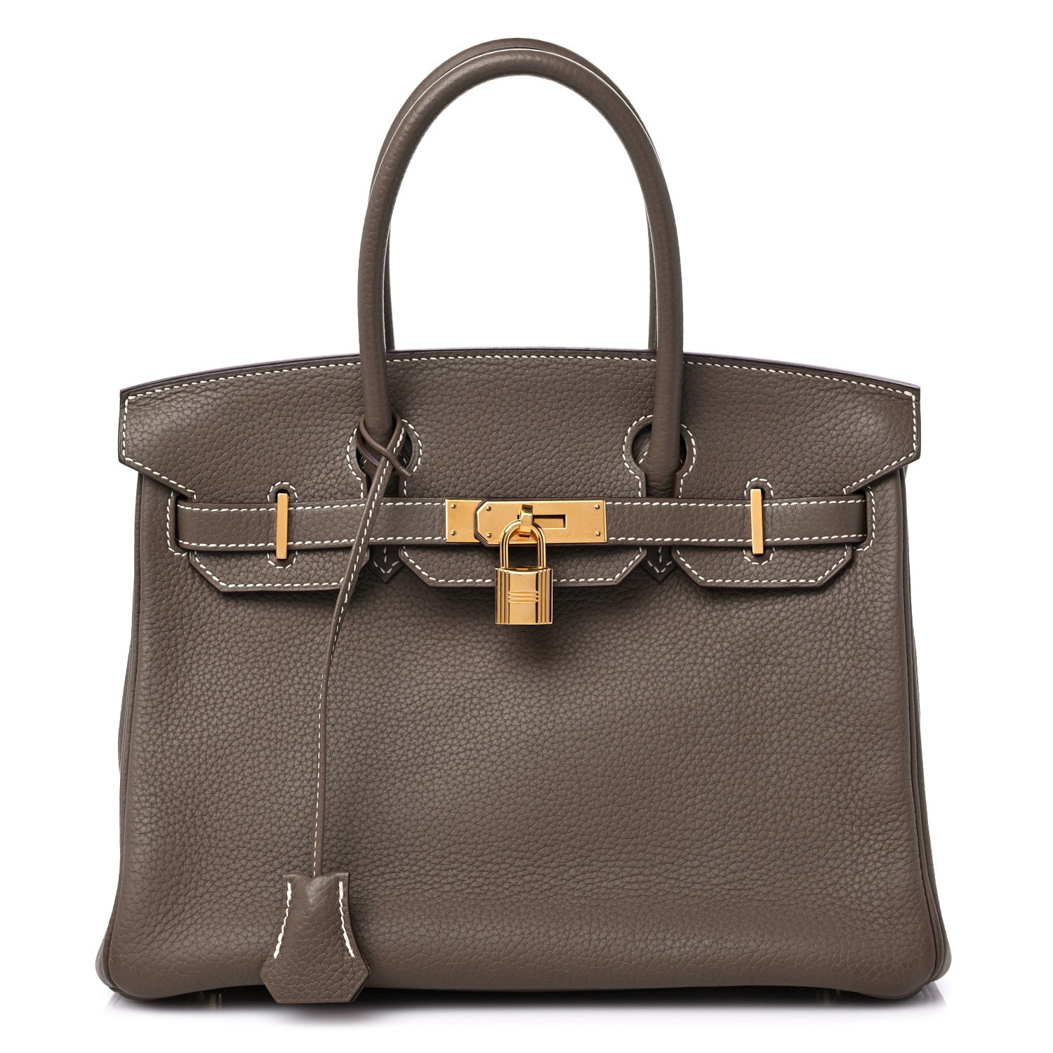 Hermes Togo Birkin 30 Etoupe 1 of 9