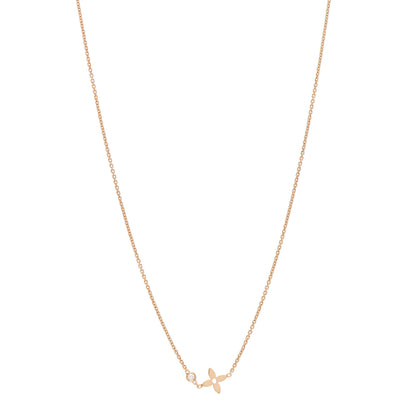 Louis Vuitton 18K Pink Gold Diamond Idylle Blossom Pendant Necklace 1 of 5