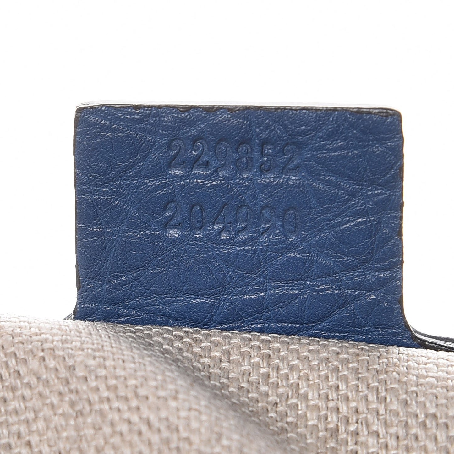 Monogram Medium Icon Bit Tote Blue