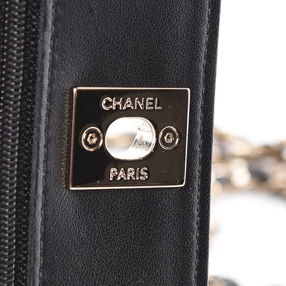 Chanel Lambskin Quilted Trendy CC Wallet On Chain WOC Black 9 of 12