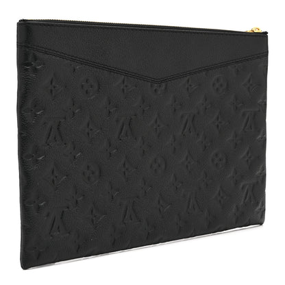Louis Vuitton Empreinte Daily Pouch Black 3 of 10