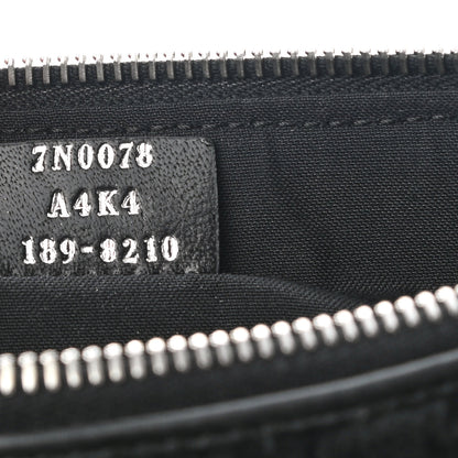 Fendi Shearling FF Pouch Black White 7 of 7