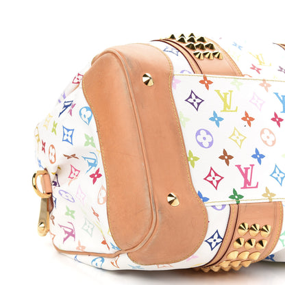 Louis Vuitton Monogram Multicolor Courtney GM White 7 of 8