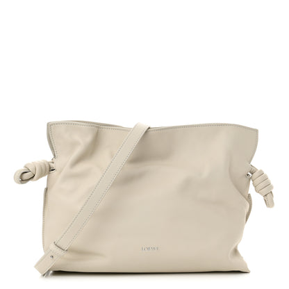 Loewe Calfskin Small Flamenco Knot Bag Sea Salt 1 of 10