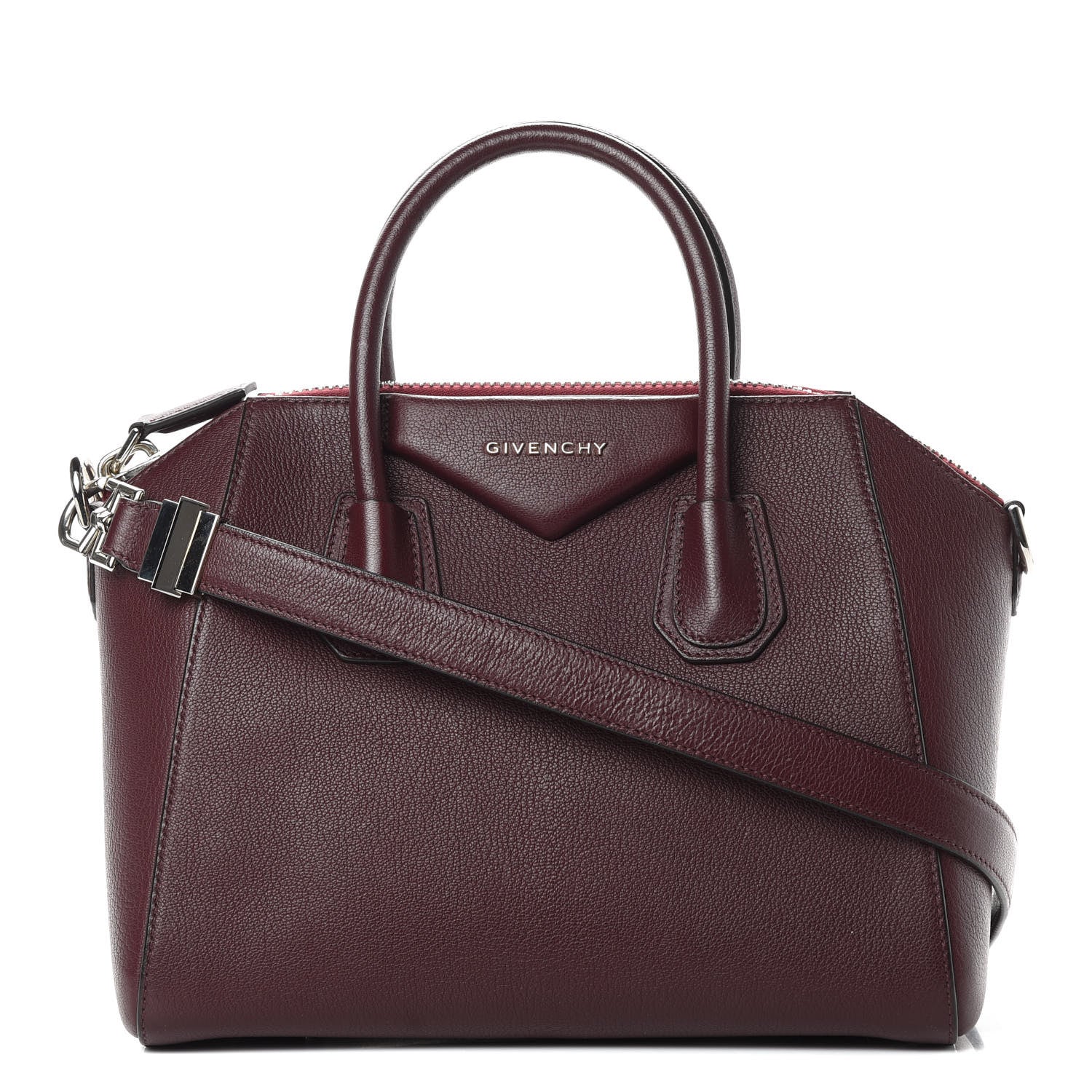 Givenchy Sugar Goatskin Small Antigona Aubergine 1 of 12