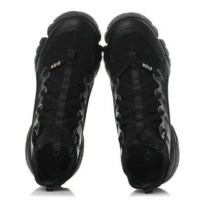 Christian Dior Neoprene Rubber Womens D-Connect Sneakers 37.5 Black 2 of 15