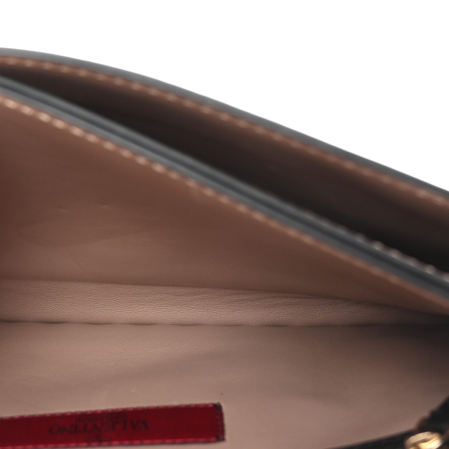 Nappa Rockstud Wristlet Clutch Black