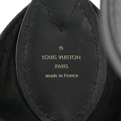 Louis Vuitton Monogram Flower Hobo Black 6 of 11