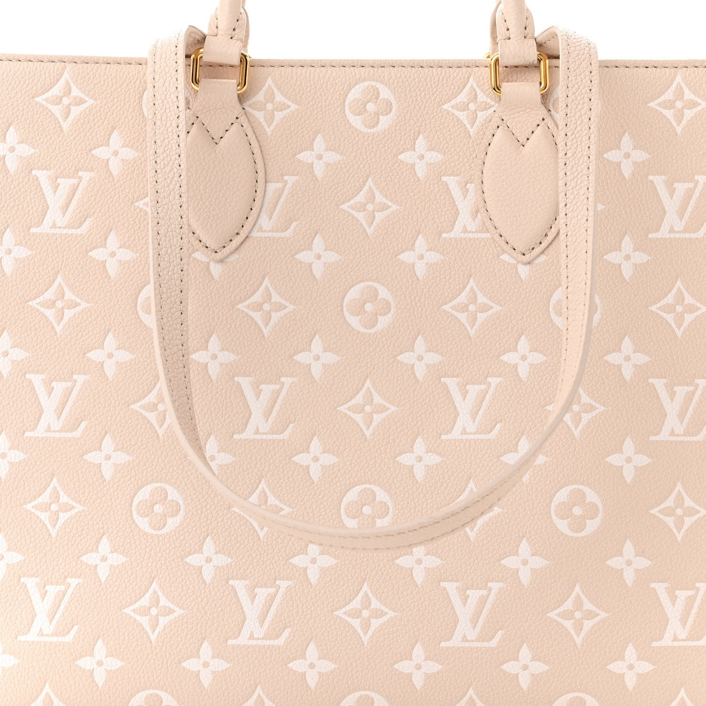 Empreinte Monogram Spring In The City Onthego MM Beige Pink Yellow