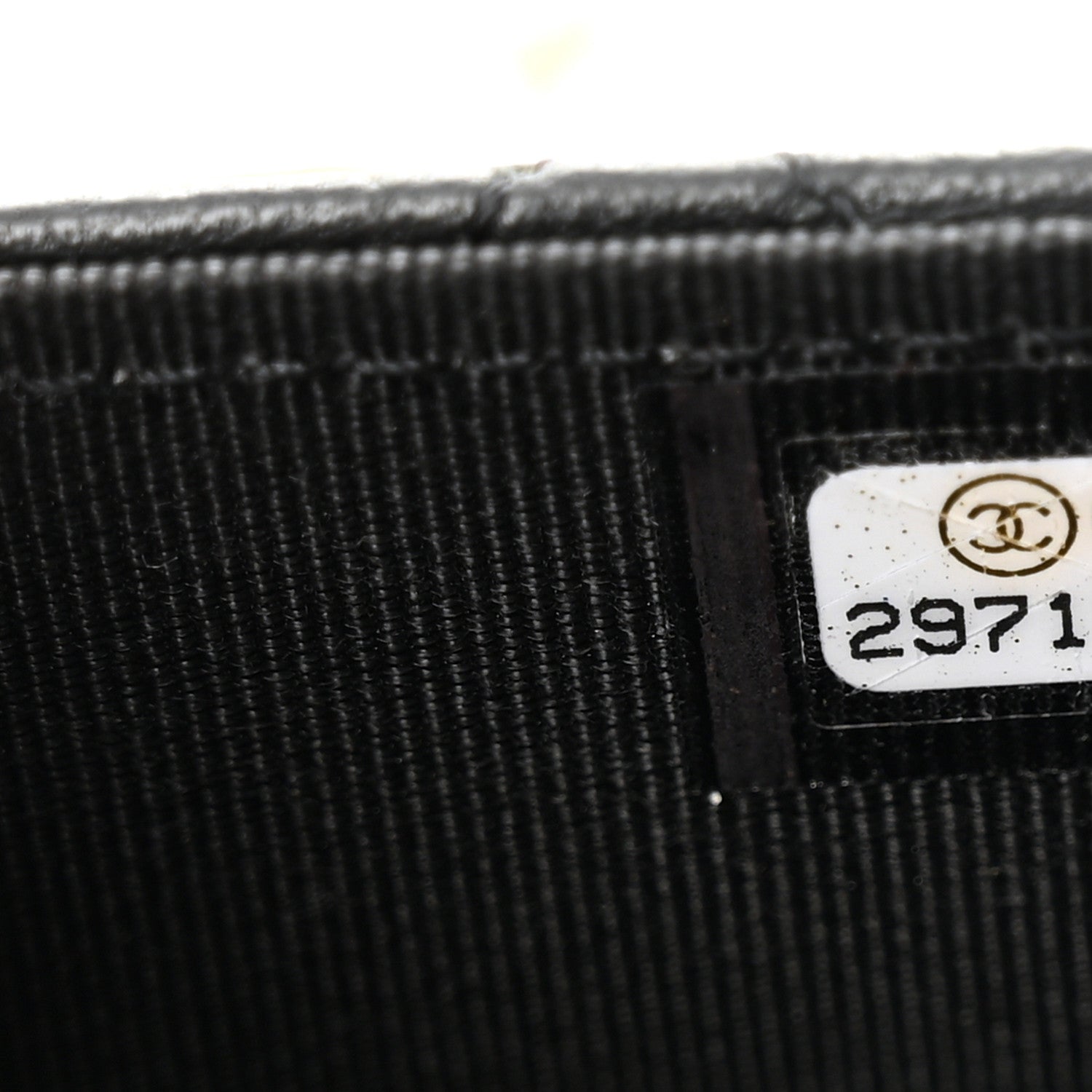 Chanel Lambskin Quilted Wallet On Chain WOC Black 8 of 13