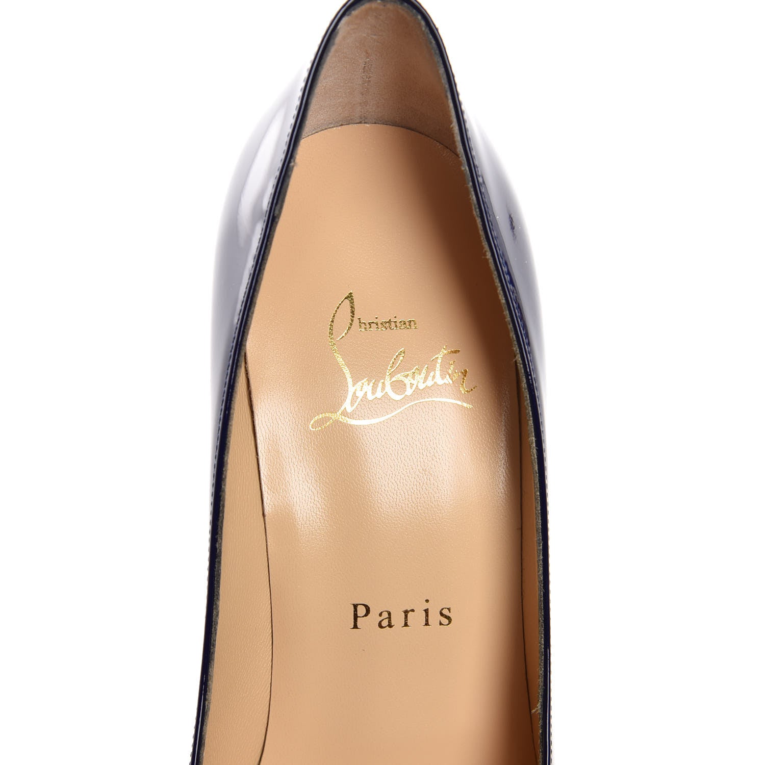 Christian Louboutin Patent Decollete 554 100 Pumps 36 Purple Pop 7 of 11