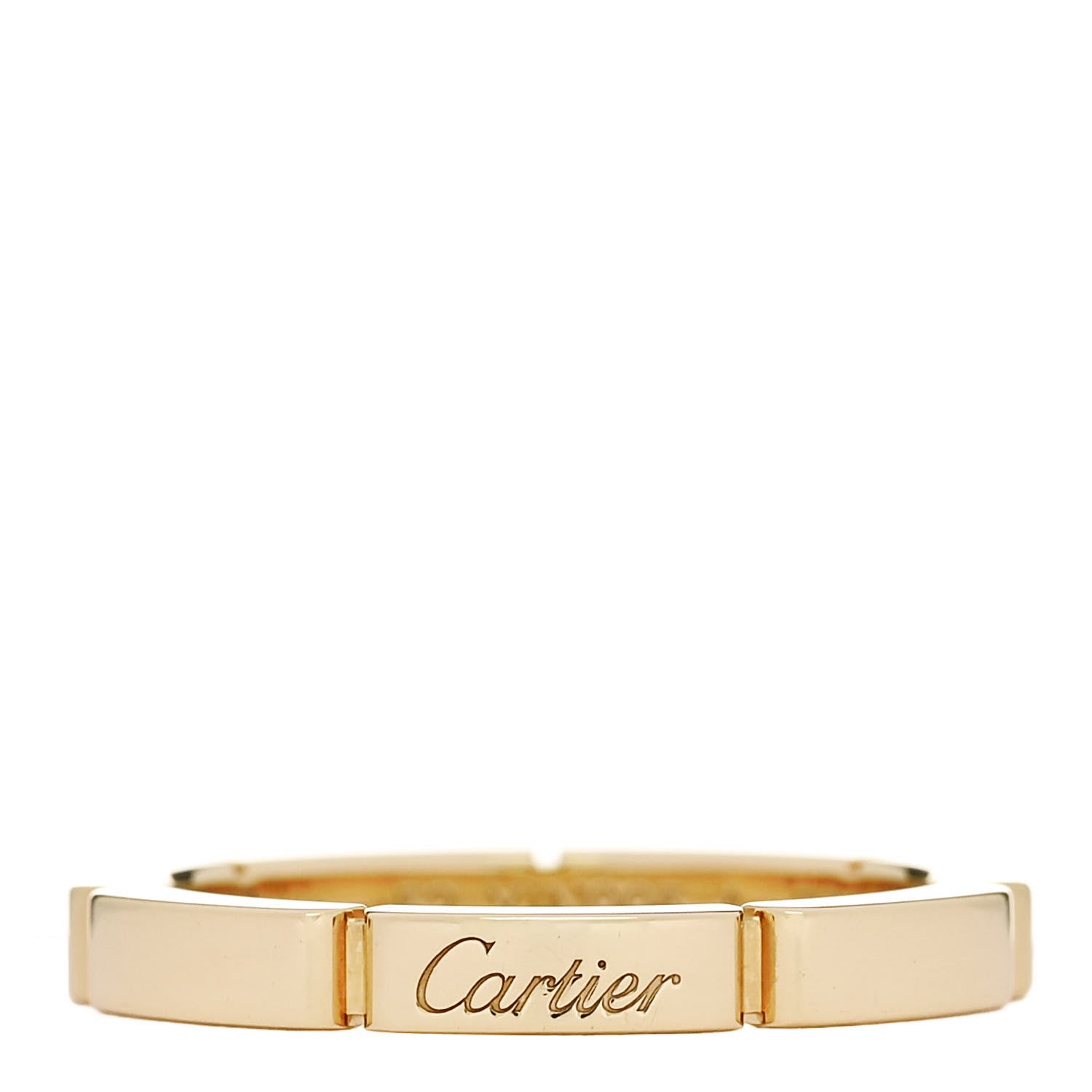 Cartier 18K Yellow Gold 2.5mm Maillon Panthere Wedding Band Ring 52 6 1 of 5