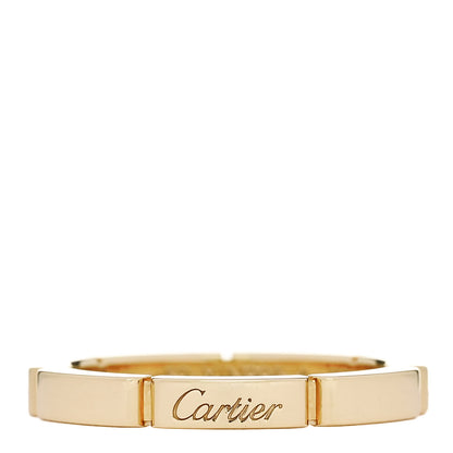 Cartier 18K Yellow Gold 2.5mm Maillon Panthere Wedding Band Ring 52 6 1 of 5