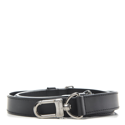 Louis Vuitton Calfskin Adjustable Keepall Bandouliere Shoulder Strap Black 1 of 5