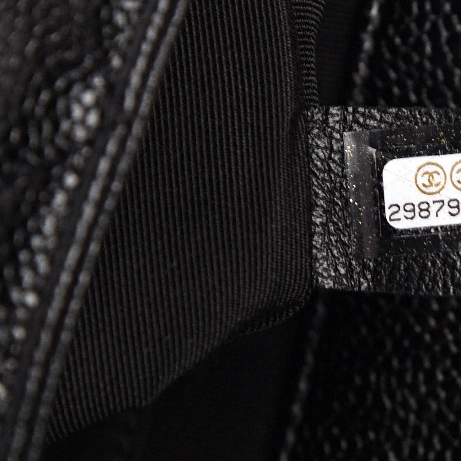 Chanel Caviar Quilted Incognito Mini Square Flap Black 6 of 10