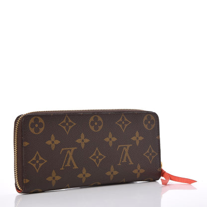 Louis Vuitton Monogram Clemence Wallet Poppy 3 of 8
