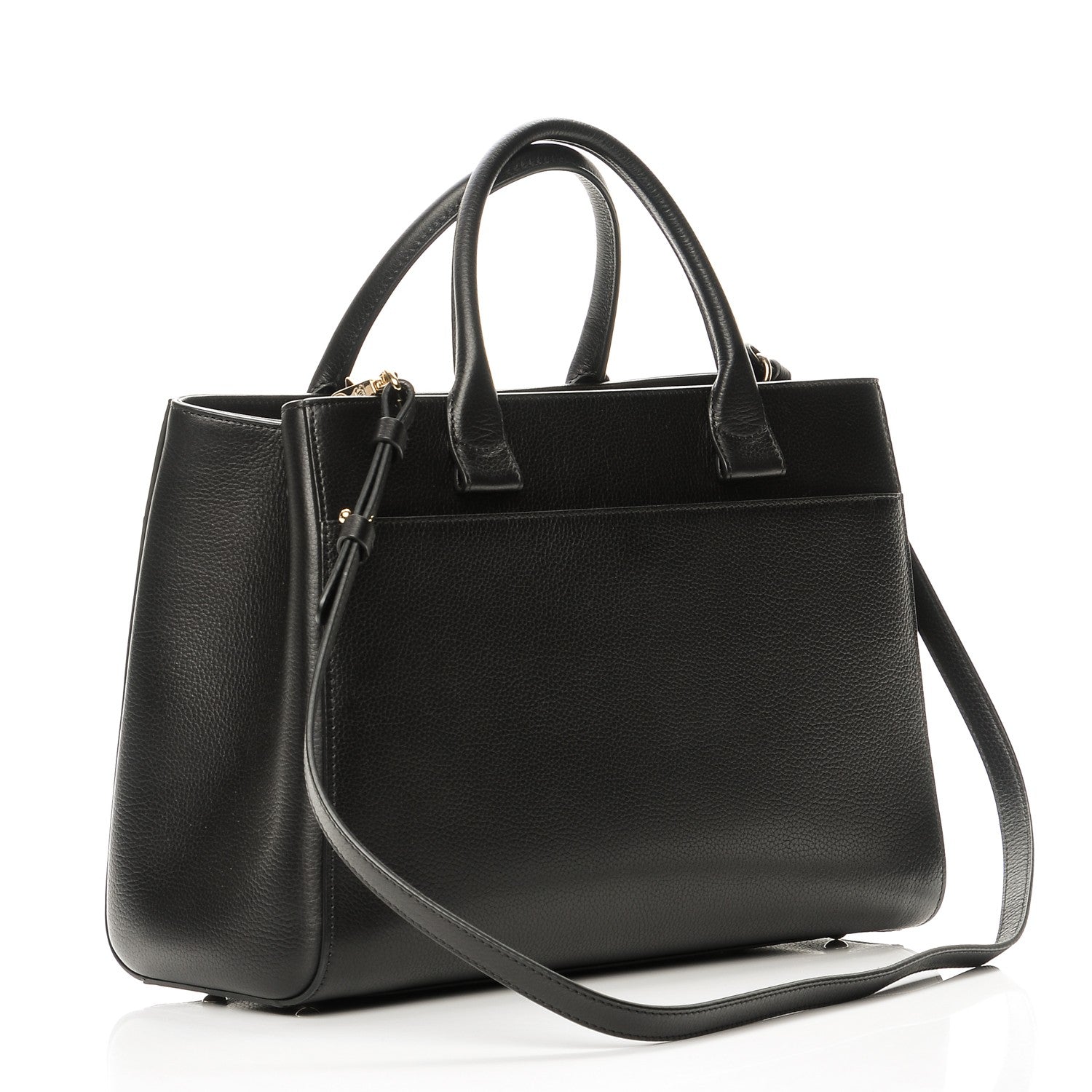 Chanel Grained Calfskin Small Neo Executive Shopper Tote Black 3 of 7