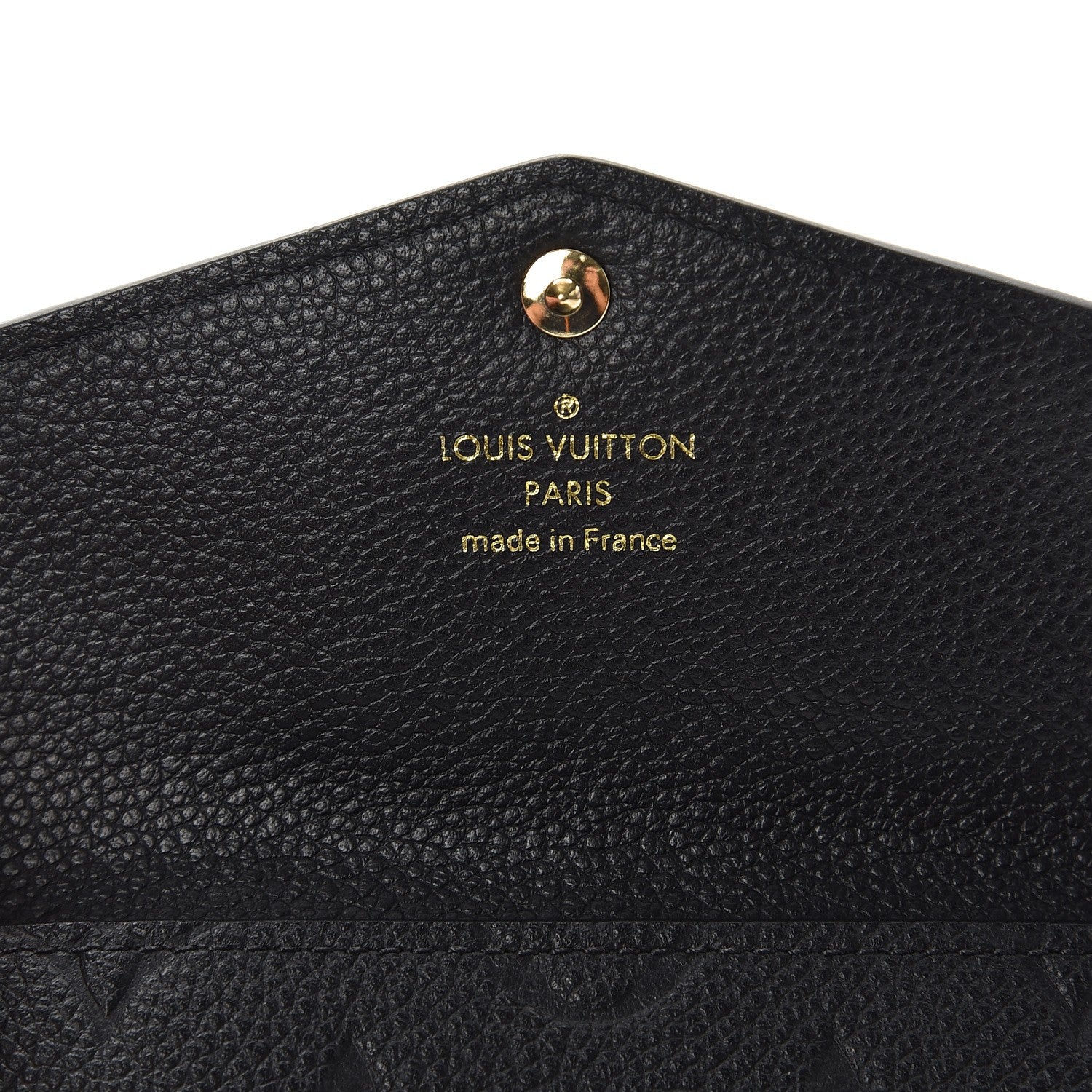 Louis Vuitton Empreinte Key Pouch Black 6 of 7