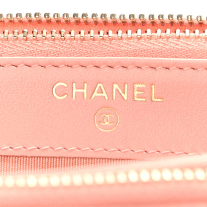 Chanel Caviar Quilted Small Boy Clutch With Chain Light Pink 8 of 13